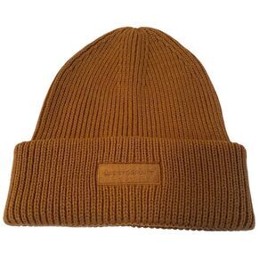 Solid Knit Lucky Brand Unisex Logo Beanie.